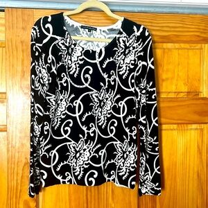 Sweater with sequins detail on front